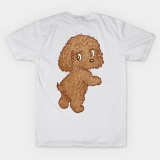 Toy-Poodle standing T-Shirt